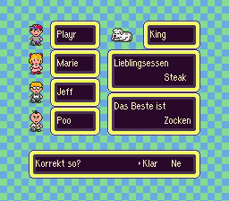 Player Configurations