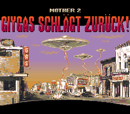 Titlescreen of the game